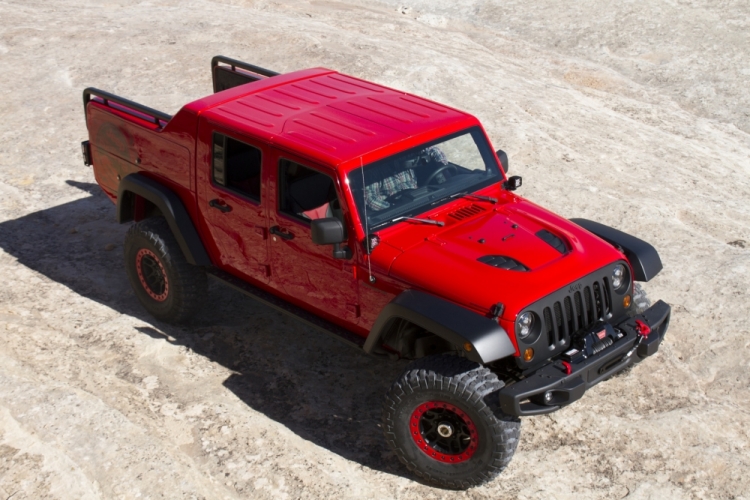 Новинка от производителя джипов - Jeep Wrangler Red Rock