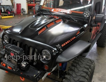 Капот Jeep Wrangler JK Avenger Superchargers 2-4D по отличной цене